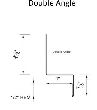 Board and Batten Double Angle 26GA
